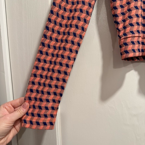 The Seea Palomar Crop Top Rashguard Large Houndstooth Beach Swim Vacation - Picture 4 of 10